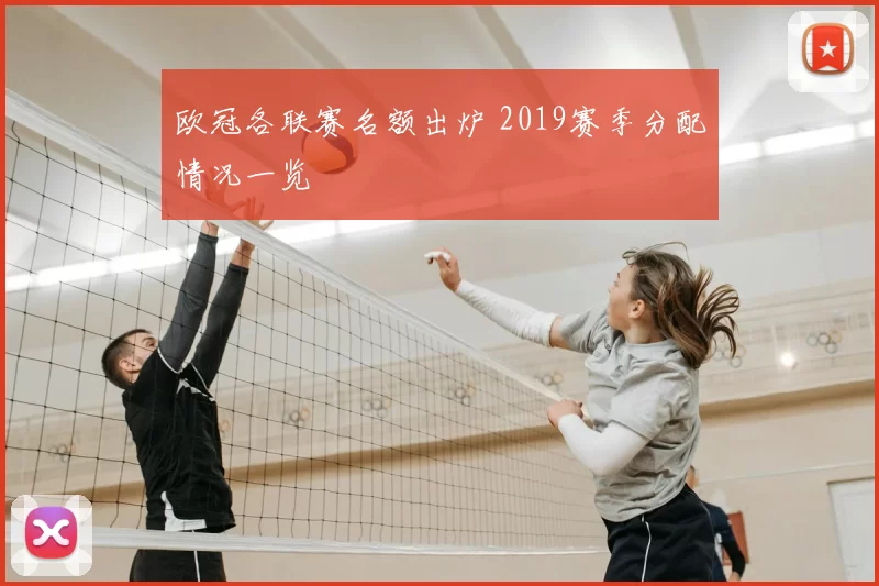欧冠各联赛名额出炉 2019赛季分配情况一览